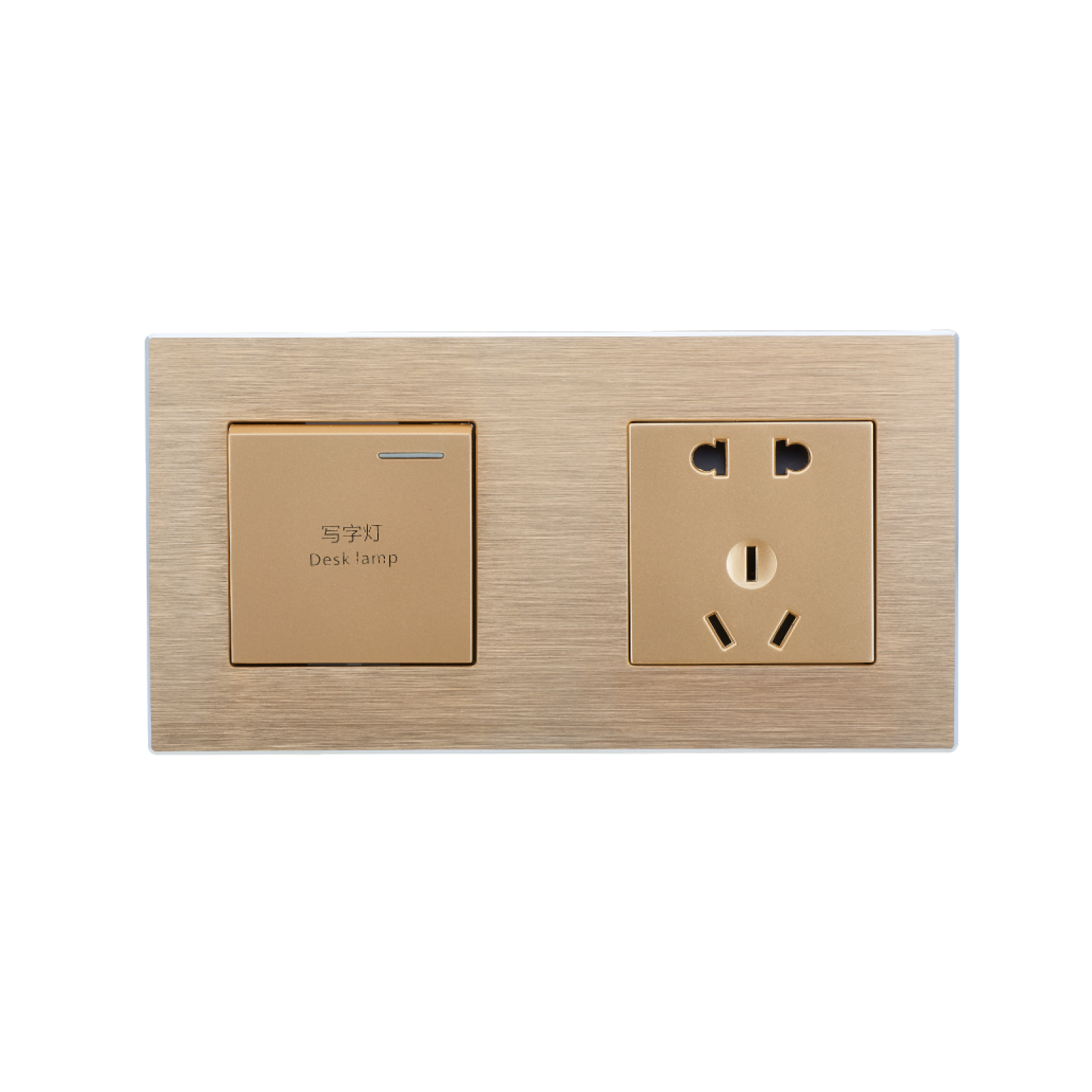 酒店客控系統(tǒng)金屬拉絲開關(guān)