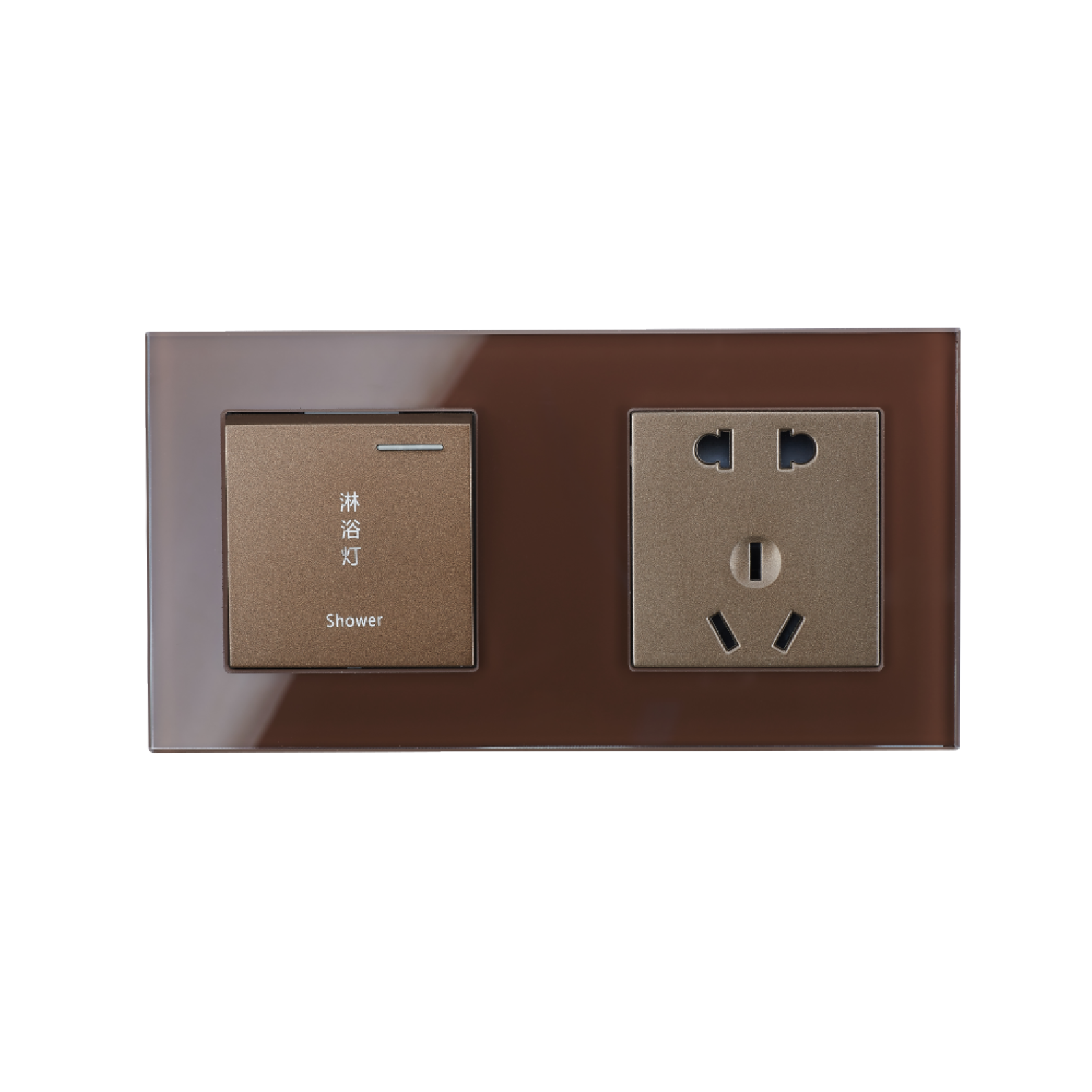 酒店客控系統鏡面高級開關